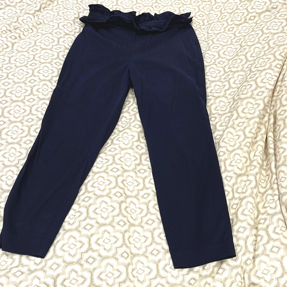 Ted Baker pants with frill around waist.